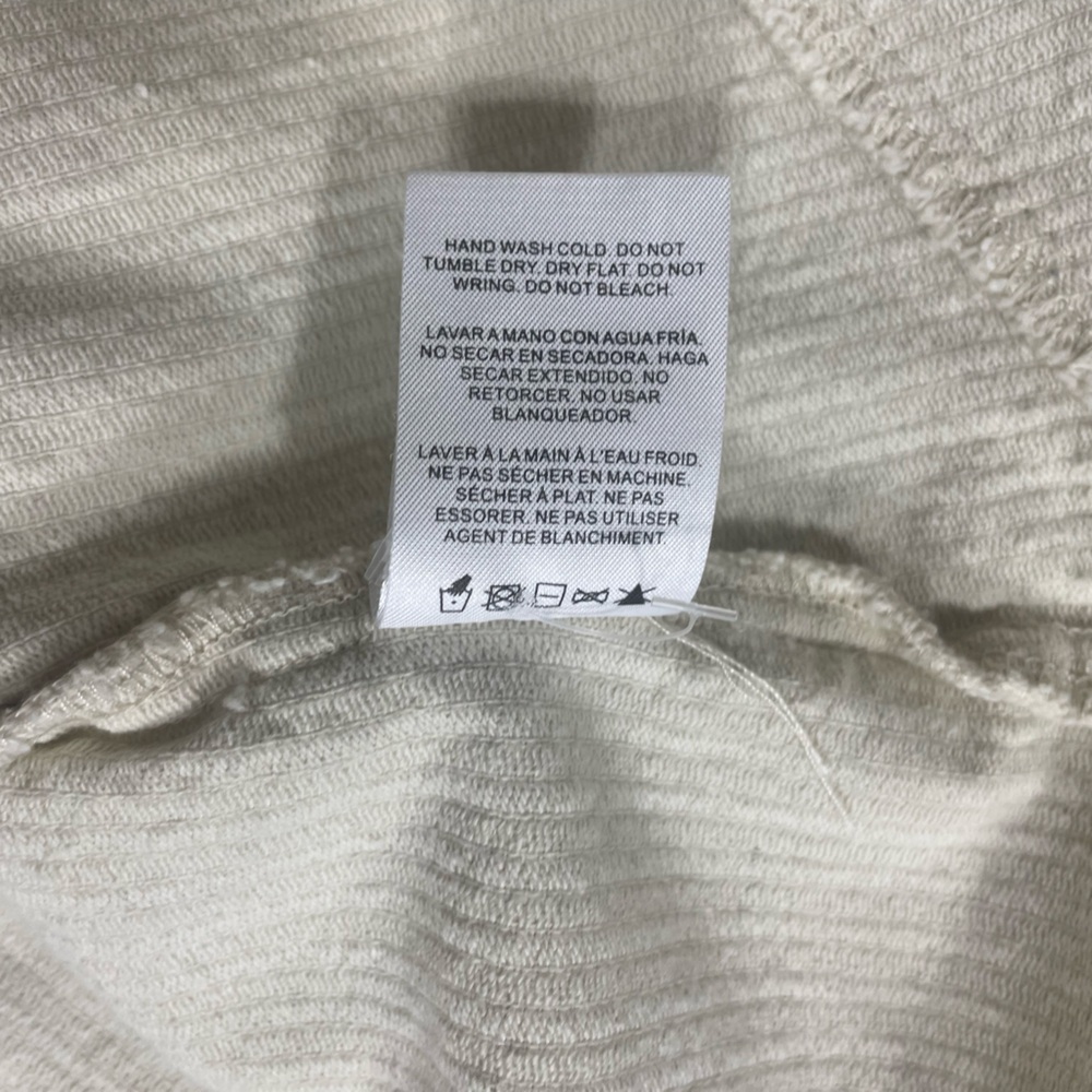Thread & Supply Corduroy Shirt Jacket in Ecru (A-1) - Picture 10 of 10